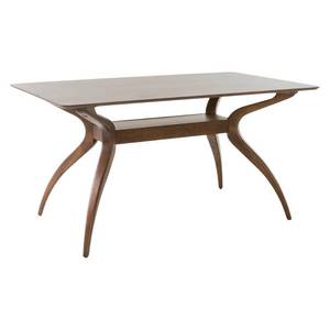 lot 3901 image: Walnut Salli Natural Finish Wood Dining Table by Christopher Knight Home