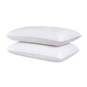 lot 3913 image: Comfort Revolution Molded Memory Foam Pillow (Set of 2)