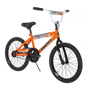 lot 3931 image: 20-inch Magna Boys Throttle Bike, BlackOrange