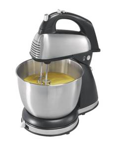 lot 3979 image: Hamilton Beach - 6-Speed Classic HandStand Mixer - Silver