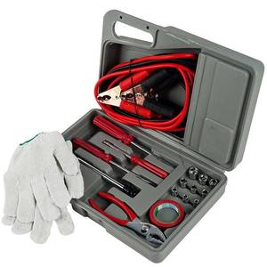 lot 3986 image: Grey Emergency Roadside Assistance Tool and Auto Kit by Stalwart 30 Piece&nbsp