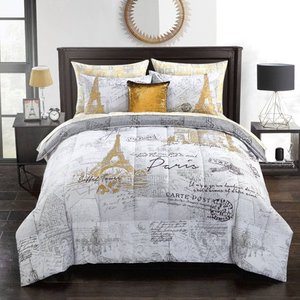 lot 4028 image: Queen- Paris Voyager Bed in a Bag