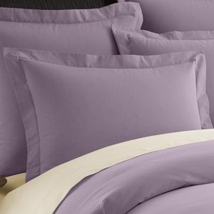 lot 4031 image: Levinsohn Textile Co., Inc. Cotton Blend Poplin Tailored Euro Sham (Set of 2)&nbsp