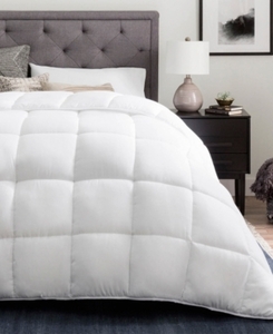 lot 4051 image: FullQueen Brookside Down Alternative Reversible Quilted Comforter with Duvet Tabs
