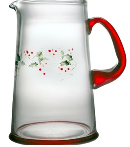 lot 3871 image: Pfaltzgraff Winterberry Water Pitcher