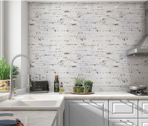 lot 3932 image: Birch Peel and Stick Wallpaper By Kavka Designs&nbsp