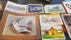 lot 19010 image: Hand Drawn Pictures