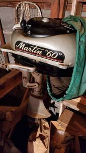 lot 19159 image: Martin C 93774 Boat Motor