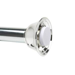 lot 34 image: Zenith Minial Adjustable Tension Shower Rod, 72 Inches