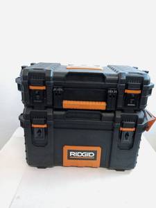 lot 45 image: Ridgid Professional Tool Storage System 22 Gear Organizer 22 tool box