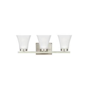 lot 66 image: Sea Gull Lighting 4411603EN Bayfield 3 Light 20 Wide Led Bathroom Vanity Light
