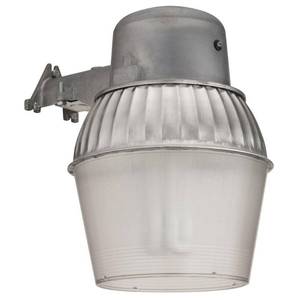 lot 74 image: Lithonia OALS10 65F 120 P LP M4 Standard Outdoor Area Light with 65-Watt Compact Fluorescent Compact Quad Tube