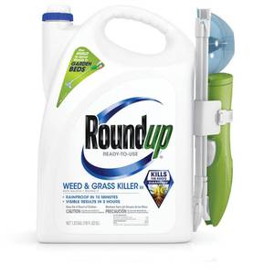 lot 124 image: Roundup Ready-To-Use Weed & Grass Killer III Sure Shot Wand, 1.33 gal