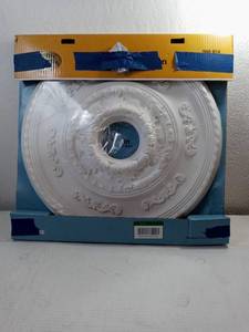 lot 129 image: Hampton Bay 21 in. Sofia Ceiling Medallion