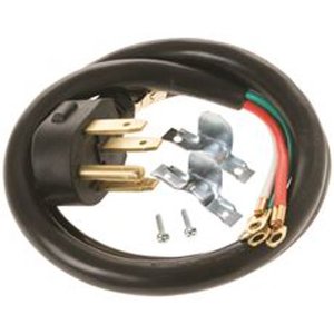 lot 144 image: General Electric WX09X10035 4 Wire 40amp Range Cord, 4-Feet