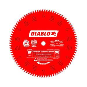 lot 172 image: Freud D1090X Ultra Fine 90 Teeth Circular Saw Blade for Wood and Wood Composites, 10-Inch