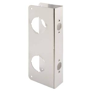 lot 187 image: Prime-Line Products U 10539 Door Guard, 5-12-Inch, 2-38-Inch by 1-34-Inch, Stainless Steel