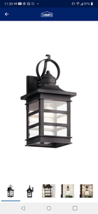 lot 206 image: Kichler Outdoor Wall Lantern