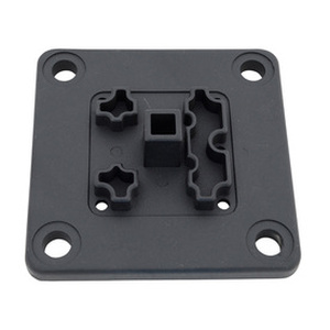 lot 209 image: Infinity European Design Black HDPE Aluminum Composite Fence End Post (Common 5-in x 5-in x 5-in Actual 5-in x 5-in x 5-in)