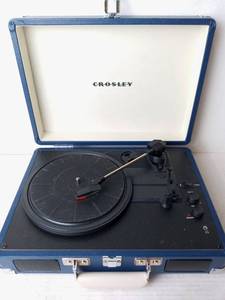 lot 22 image: Crosley ModelCR8005D-BL Vinyl Player