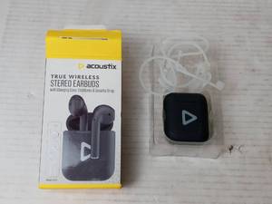 lot 36 image: Acoustix True Wireless Earbuds