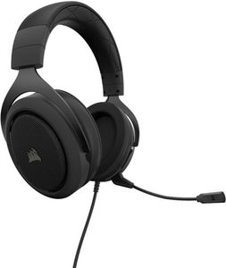 lot 95 image: CORSAIR - HS50 PRO Wired Stereo Gaming Headset - Carbon