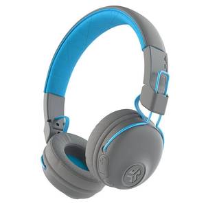 lot 97 image: JLab Audio Studio Bluetooth Wireless On-Ear Headphones - BlueGray