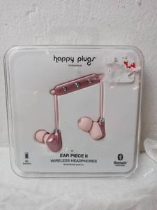 lot 154 image: Happy Plugs Ear Piece Ii Pink Bluetooth Wireless In-ear Canal Headphones