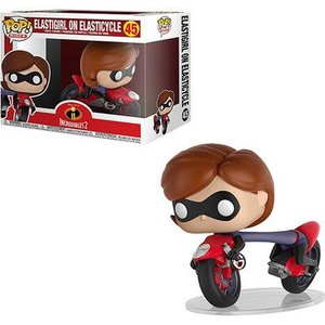 lot 192 image: Funko POP Rides Incredibles 2 - Elastigirl on Elasticycle