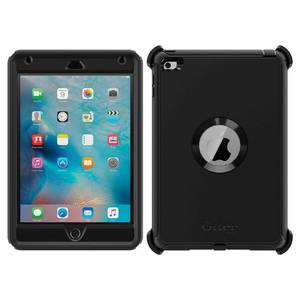 lot 194 image: OtterBox iPad Mini 4 Defender Case - Black