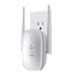 lot 211 image: Belkin N600 Plug-In Wireless Range Extender - White (F9K1122)