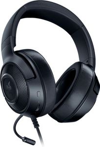 lot 229 image: Razer - Kraken X Wired Noise Cancelling Over-the-Ear Gaming Headset - Black
