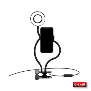lot 258 image: OnAir Halo Flex Duo 3.5 Ring Light by Tzumi