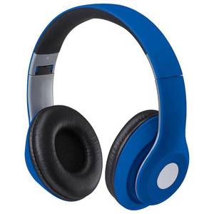 lot 265 image: iLive Audio Premium Over Ear Bluetooth Headphones - Blue (IAHB48MBU)