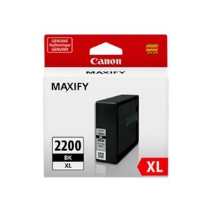 lot 292 image: CanonInk MAXIFY PGI-2200 XL Black Pigment Ink Tank