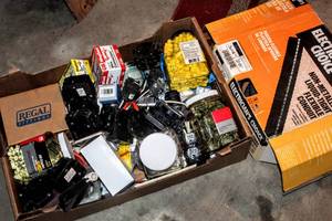 lot 8034 image: Large Lot of Electrical Materials, Fuses, Non-Metallic Liquid Tight Flexible Conduit, Outlets, Connectors and more