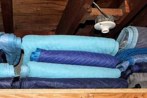 lot 8035 image: Lot of (6) Heavy Moving Blankets
